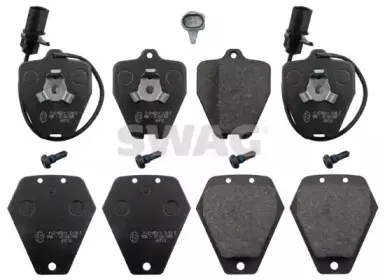 Комплект тормозных колодок, дисковый тормоз SWAG купить